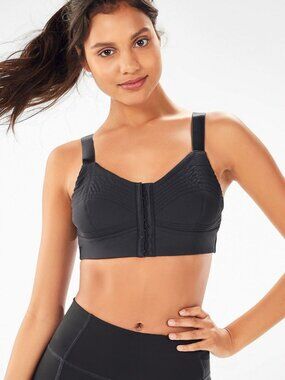 Fabletics Ines Low Impact Black Sports Bra - Size Small - NWT